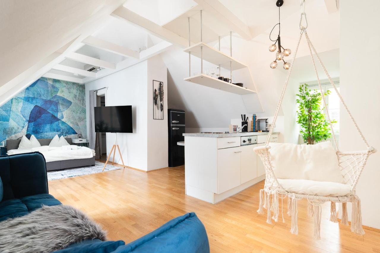 Ferienwohnung Comfy Downtown Loft - Self Check-In - Centre Of Graz Exterior foto